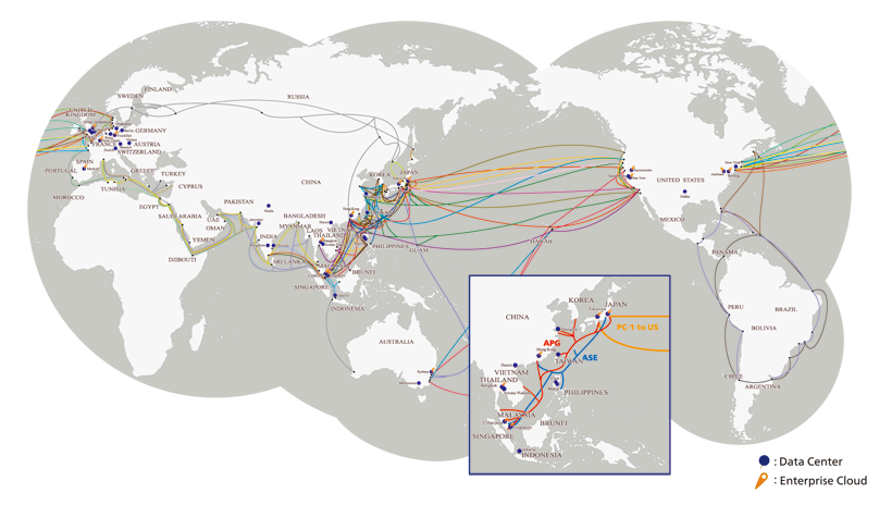 Global Coverage Map