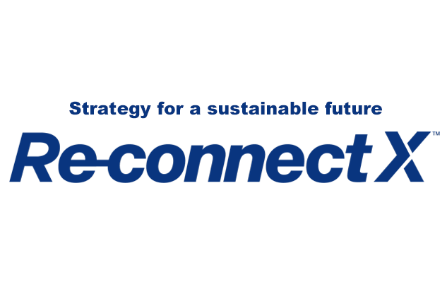 Business for realizing a more sustainable future. Re-connect X