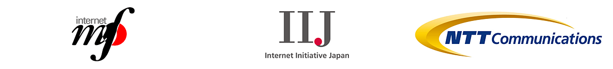 INTERNET MULTIFEED CO.,Internet Initiative Japan Inc.,NTT Communications Corporation