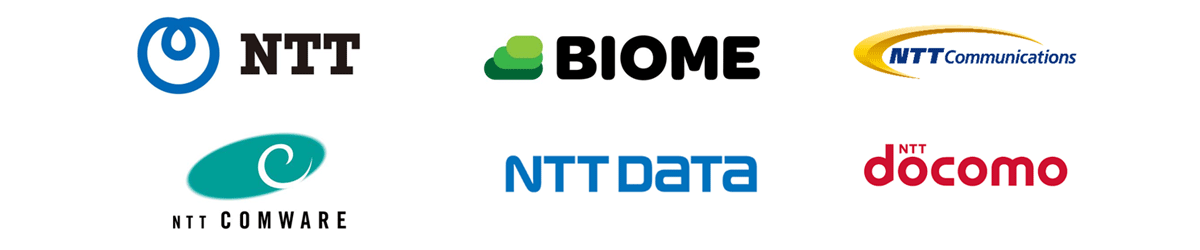 NIPPON TELEGRAPH AND TELEPHONE CORPORATION,Biome Inc.,NTT Communications Corporation,NTT COMWARE CORPORATION,NTT DATA Japan Corporation,NTT DOCOMO, INC. NIPPON TELEGRAPH AND TELEPHONE CORPORATION,Biome Inc.,NTT Communications Corporation,NTT COMWARE CORPORATION,NTT DATA Japan Corporation,NTT DOCOMO, INC.