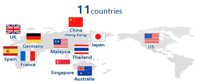 Data Center Locations Map