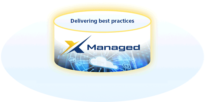 X Managed&reg; a 'semi-custom' managed service based on standardized operational best practices—provides solutions to challenges such as resource shortages, high costs, and skill gaps.