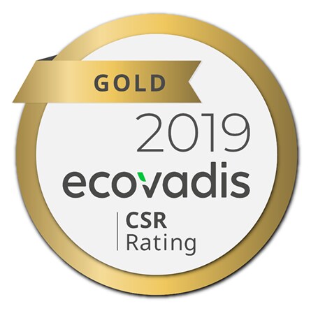 EcoVadis(エコバディス)社「ゴールド評価」獲得