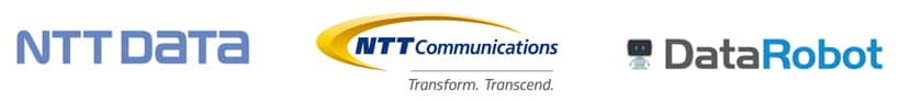 株式会社NTTデータ/NTTコミュニケーションズ株式会社/DataRobot Inc.