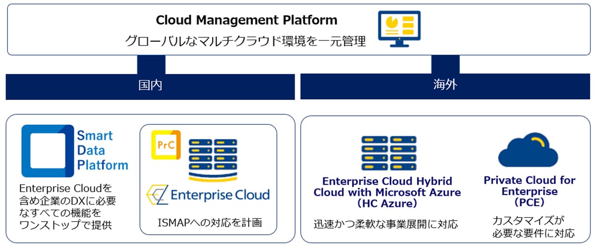 <国内外のサービス提供イメージ> 