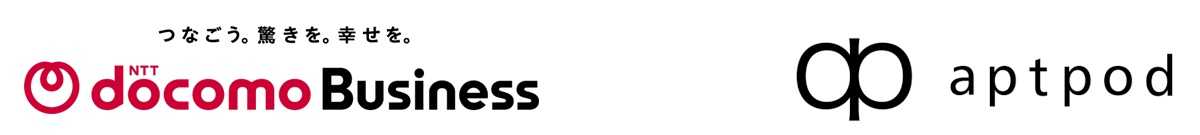 NTTドコモビジネス株式会社,株式会社アプトポッド