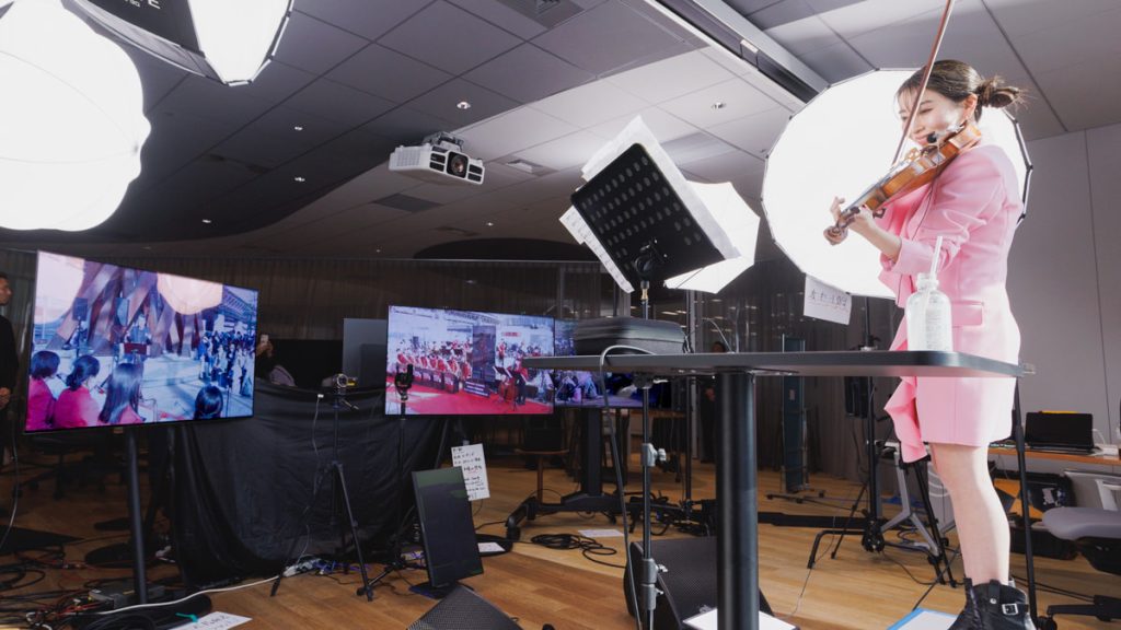 金沢―東京間をつなぐジャズセッション。APNが実現した世界最長約1,000kmのIOWN遠隔ライブ