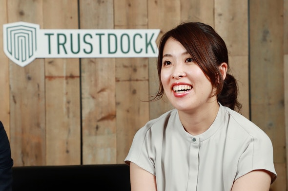 TRUSTDOCKの菊池梓COO