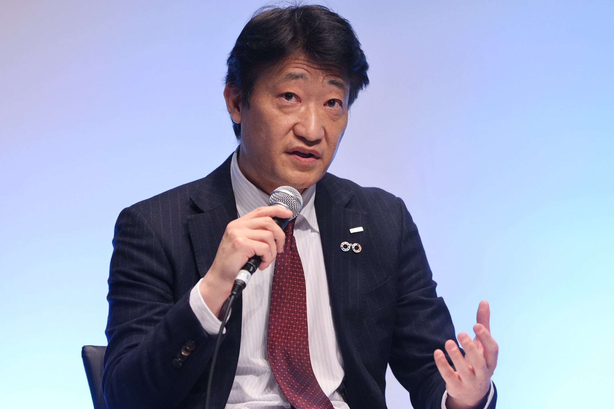 NTTコミュニケーションズ常務執行役員の芦川隆範本部長