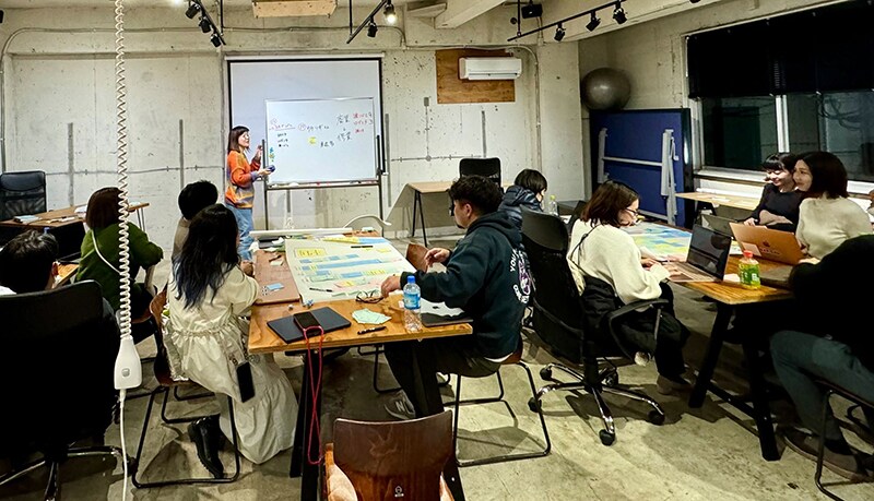 年1回の宮崎合宿(写真提供:ライトライト)