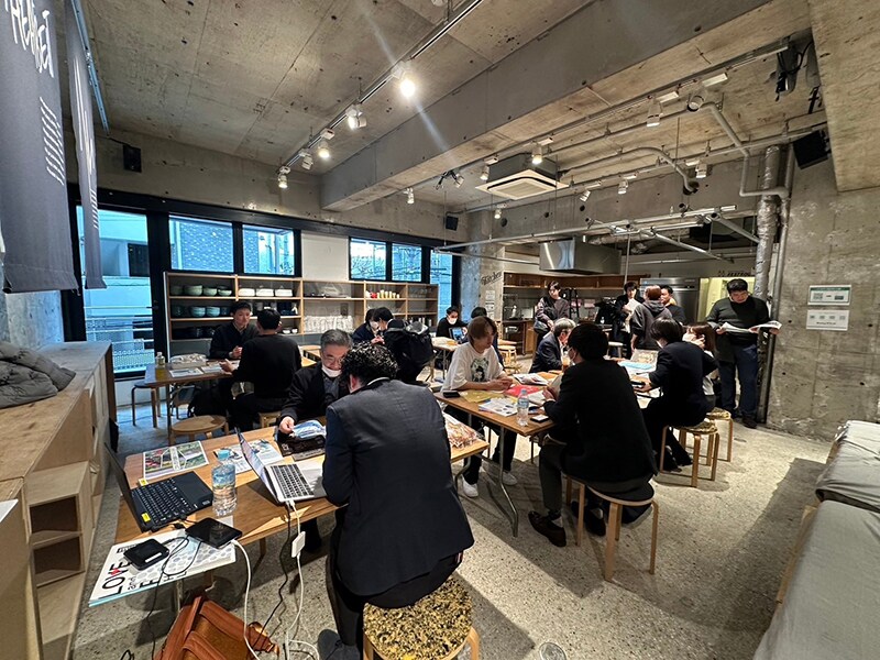 東京で催したrelayのリアルマッチング商談会(写真提供:ライトライト)