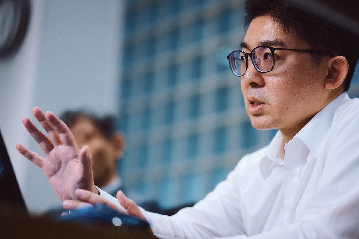 関東支社インフラ開発部の伊藤祥部長