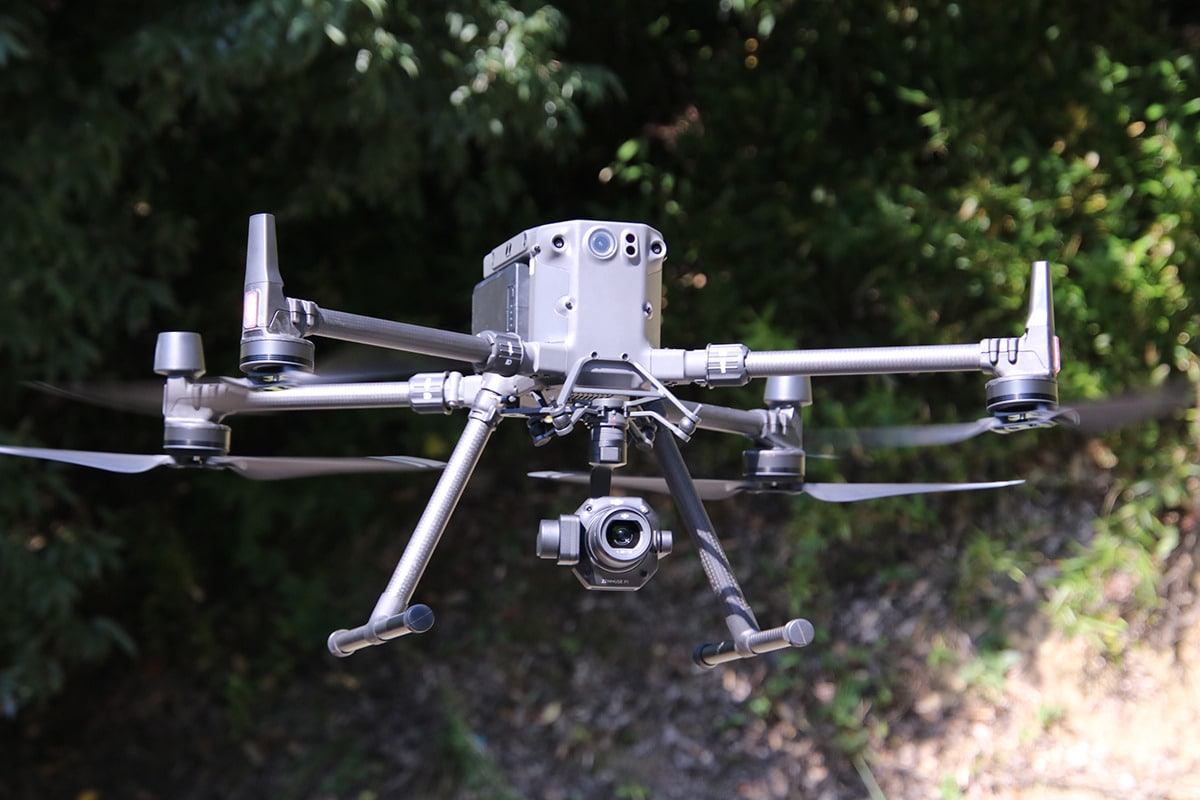 巴山建設が導入しているドローン