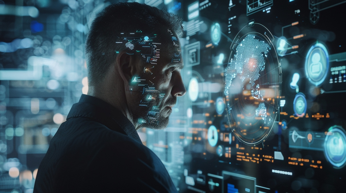 midjourneyで生成した「AIと対話を繰り返す賢いビジネスマン」（提供：IKIGAI lab.）