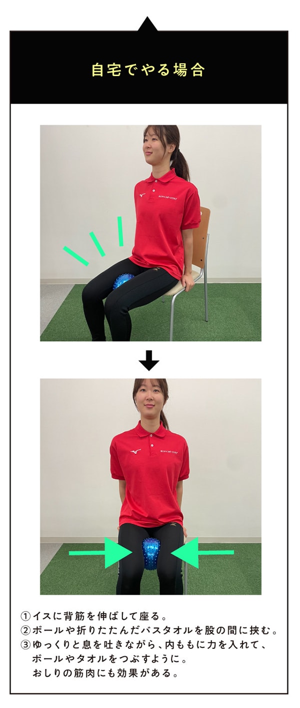 自宅でやる場合