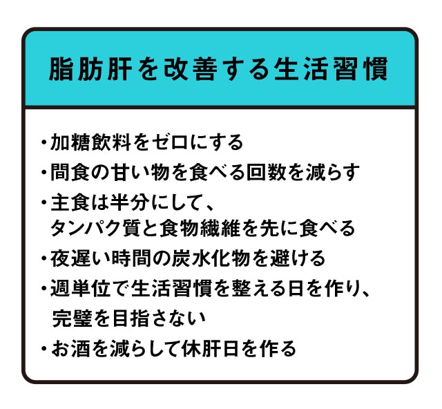 加糖飲料をやめて主食は毎食半分に