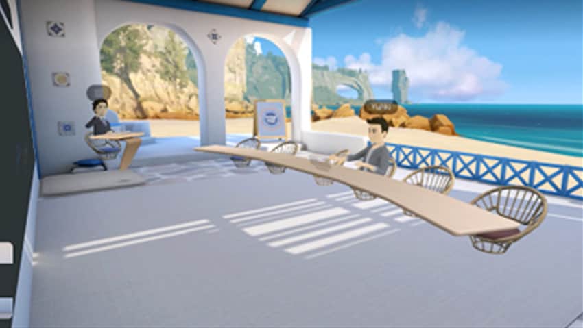 Oculus Quest 2の画面
