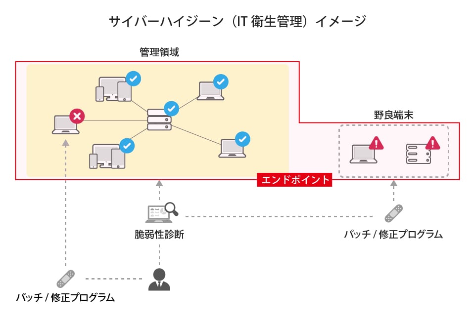 「サイバーハイジーン」概要説明図