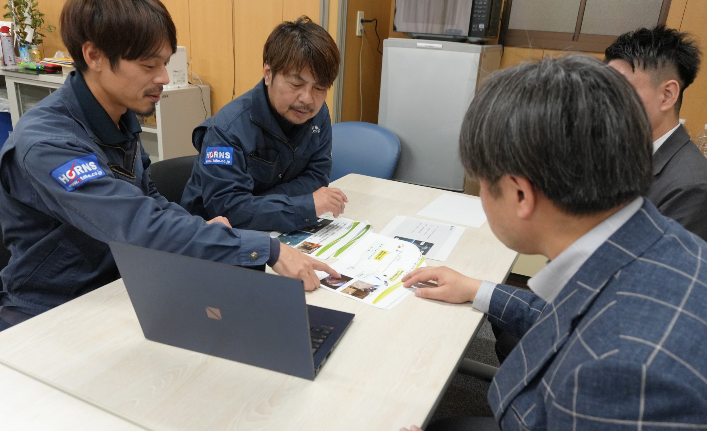 打ち合わせ写真