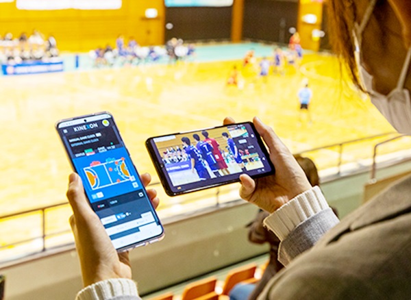 さあ、5Gではじめようスポーツの新たな楽しみ方