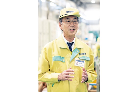 正興電機製作所 古賀事業所長 本多氏
