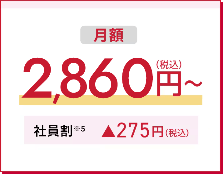 月額