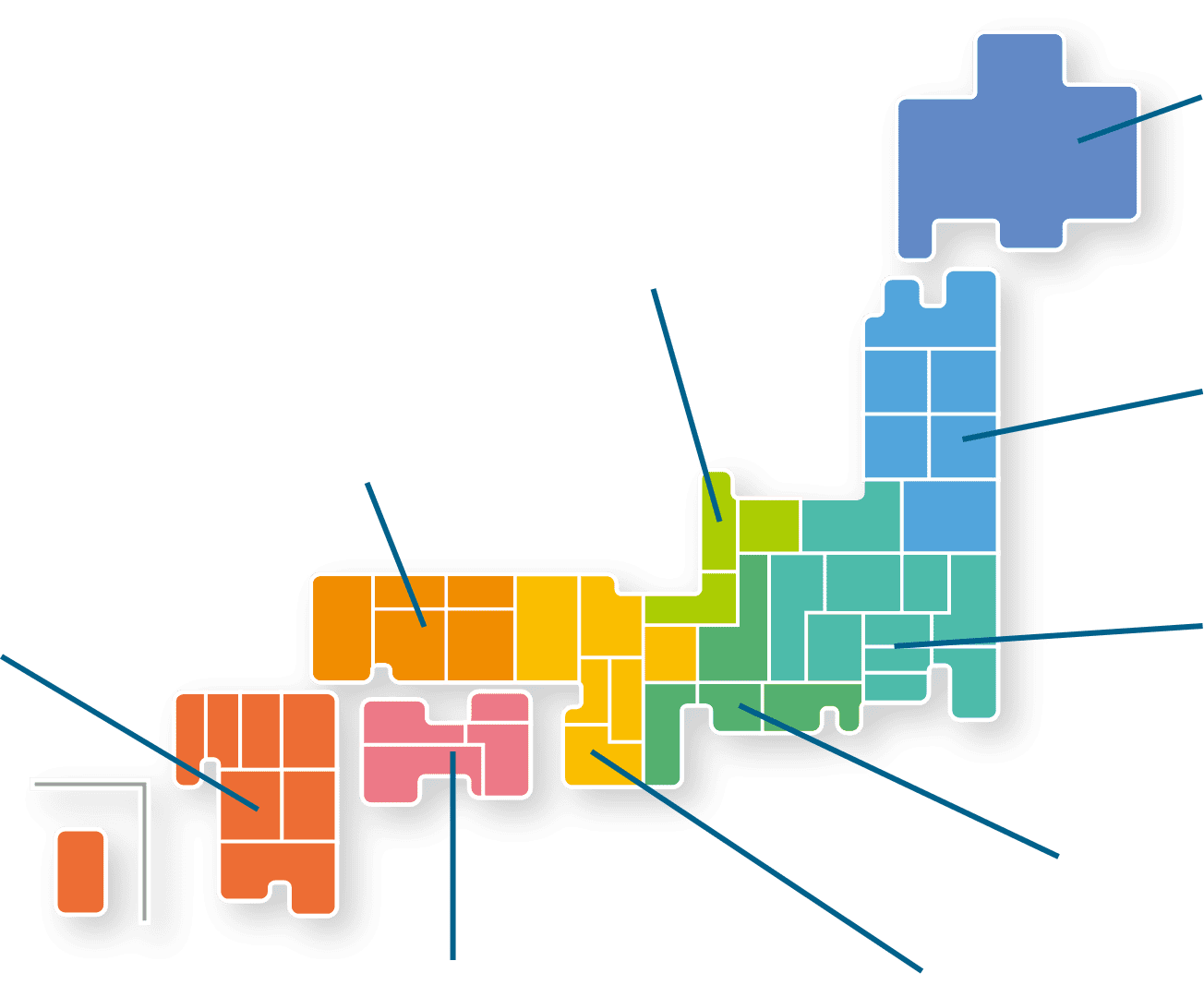 日本地図