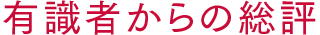 有識者からの総評