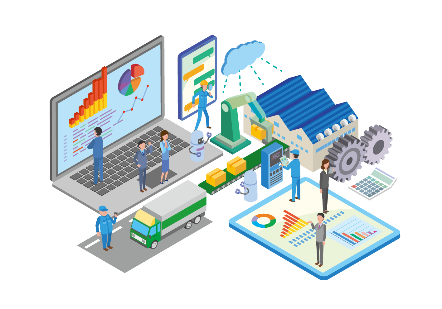 DXが必要とされる分野と導入事例
