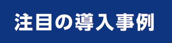 注目の導入事例