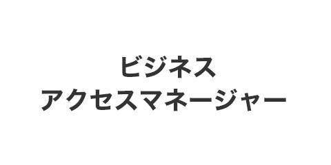 ビジネスアクセスマネージャー
