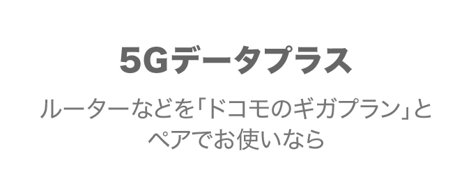 5Gデータプラス
