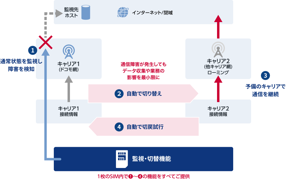 マルチアクセスSIM
