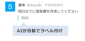 発言内容の整理も簡単、タスク管理で業務の抜け漏れを防止!