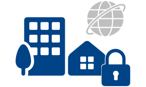 「インターネット接続に対応」のイメージイラスト