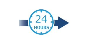 24時間 高速・自動処理イメージ