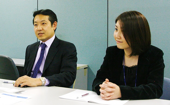 藤田考晴氏と杉崎陽美氏の写真