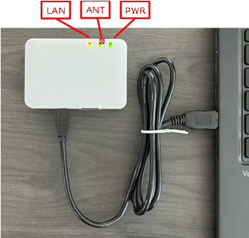 2.設定用PCにEA01A/EA01Lを接続