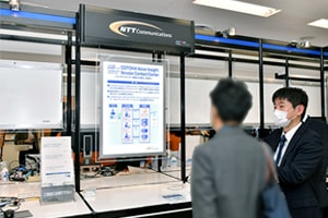 写真:Arcstar Contact Center 2.0の展示