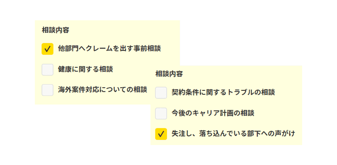 相談内容例 イメージ画像