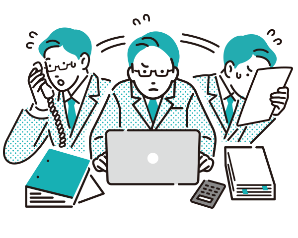 事務作業が多い　イメージ画像