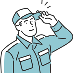 ドライバーのイラスト