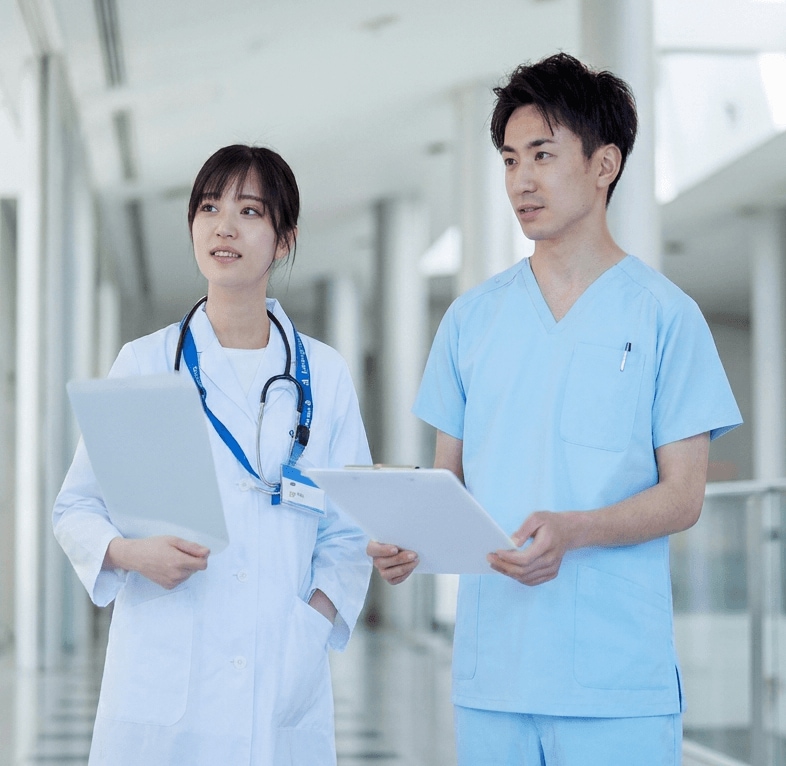 「たとえば、医療業界で」 イメージ画像
