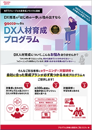 DX人材育成プログラム 