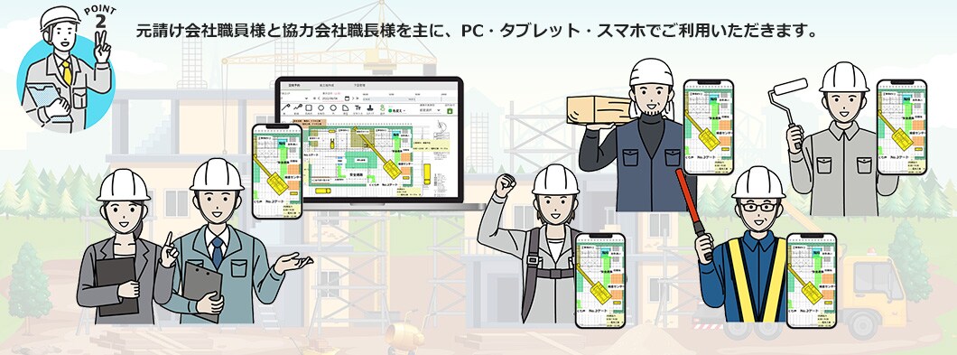 「ドコモ建設現場IoTソリューション」のご紹介　特徴その2