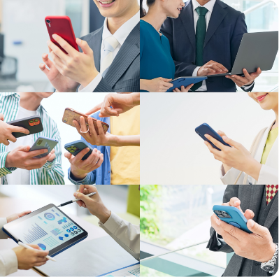 幅広いサポート範囲のイメージ