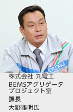 株式会社 九電工 BEMSアグリゲータ プロジェクト室 課長 大野 雅明氏