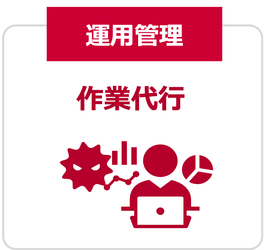 運用管理:作業代行