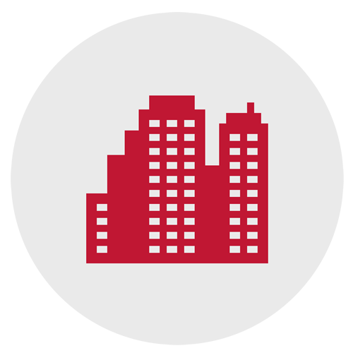 混雑区域での利用　イメージアイコン