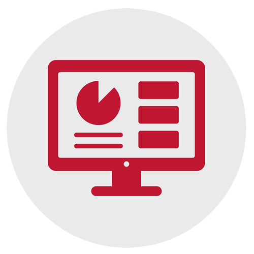 ユーザーフレンドリーな直感的UI　イメージアイコン